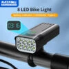 NATFIRE 10000mAh Bicycle Headlight With Digital Battery Indicator (USB Rechargeable) -Cycling Gear Sb7b418b0da90451f86735fece4f0cdbds