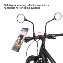 Bike Handlebar Rear View Mirror With Long Neck 360 Degree (1 Mirror) -Cycling Gear Sc026dd1a4a61466496a83357aa0afa0cU