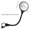 Bike Handlebar Rear View Mirror With Long Neck 360 Degree (1 Mirror) -Cycling Gear Se4e15920aee14847a3dfb5cd03049581z