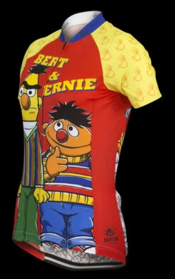 Sesame Street Bert & Ernie Women's Cycling Jersey (S, M, L, XL, 2XL) -Cycling Gear Sesame Street Bert Ernie ladies Side 1024x1024 f66e47ae 8d42 4f71 8dd2 d3b67cb46a63