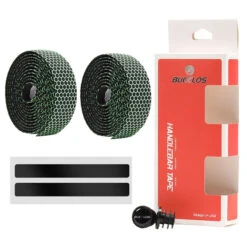 BUCKLOS Professional Webbed Silicone Handlebar Tape -Cycling Gear Sfa6b65eac7984b71a30db22b318c55c3S