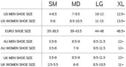 SOS Camouflage - Night Ops Socks 7 SOS Camouflage - Night Ops Socks -Cycling Gear Size 20Chart2 a8a95ae7 5ef9 461a bcd8 a61db1e25b0d