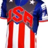 Team USA Men's Road Cycling Jersey -Cycling Gear TEAM USA FRONT