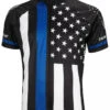 Thin Blue Line Men's Road Cycling Jersey (S, M, L, XL, 2XL, 3XL) -Cycling Gear Thin blueline jersey front 880x1084 1