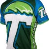 Tulane Green Wave Men's Cycling Jersey 3XL 2 Tulane Green Wave Men's Cycling Jersey 3XL -Cycling Gear Tulane jersey