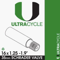 ULTRACYCLE Schrader Valve Bicycle Tire Inner Tube -Cycling Gear UC Tube 45 016 1100