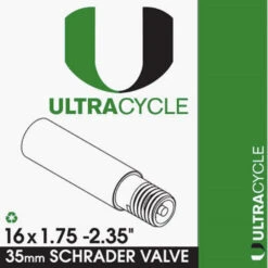ULTRACYCLE Schrader Valve Bicycle Tire Inner Tube -Cycling Gear UC Tube 45 016 1104