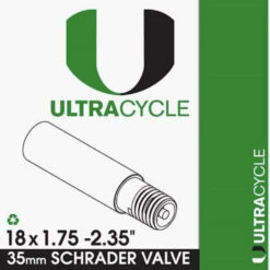 ULTRACYCLE Schrader Valve Bicycle Tire Inner Tube -Cycling Gear UC Tube 45 018 1104