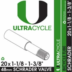 ULTRACYCLE Schrader Valve Bicycle Tire Inner Tube -Cycling Gear UC Tube 45 020 1107
