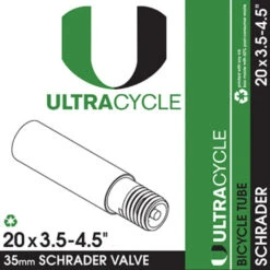 ULTRACYCLE Schrader Valve Bicycle Tire Inner Tube -Cycling Gear UC Tube 45 020 1114