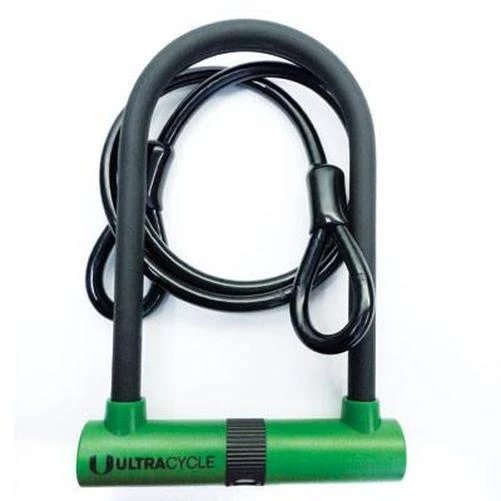 UltraCycle Key Bicycle U-Lock Shackle W/Cable 4.25 X 8" 3 UltraCycle Key Bicycle U-Lock Shackle W/Cable 4.25 X 8"