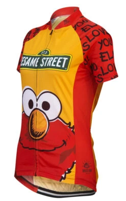 Sesame Street Elmo Women's Cycling Jersey (S, M, L, XL, 2XL) -Cycling Gear W ELMO 4