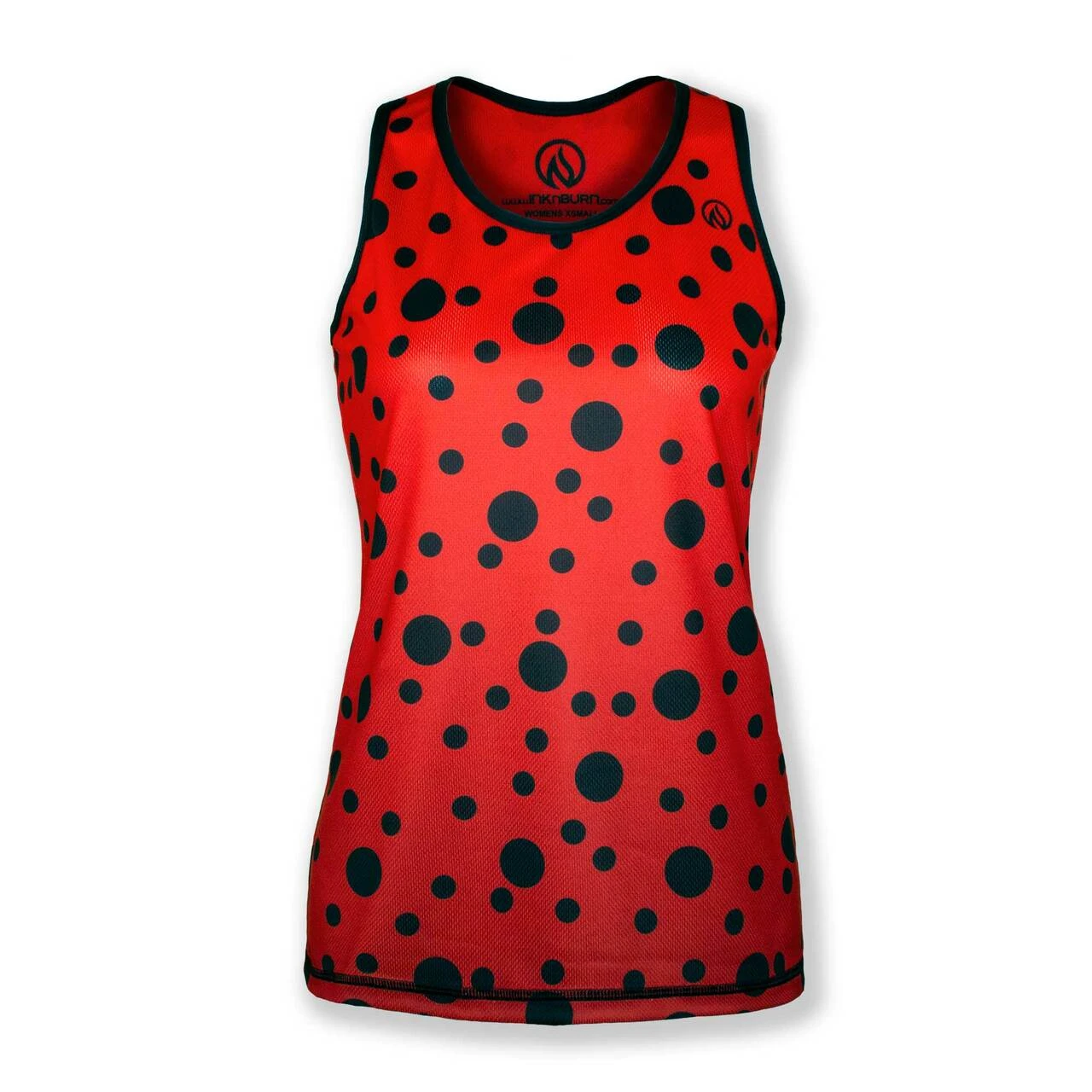 INKnBURN Women's Ladybug Singlet (Medium) 3 INKnBURN Women's Ladybug Singlet (Medium)