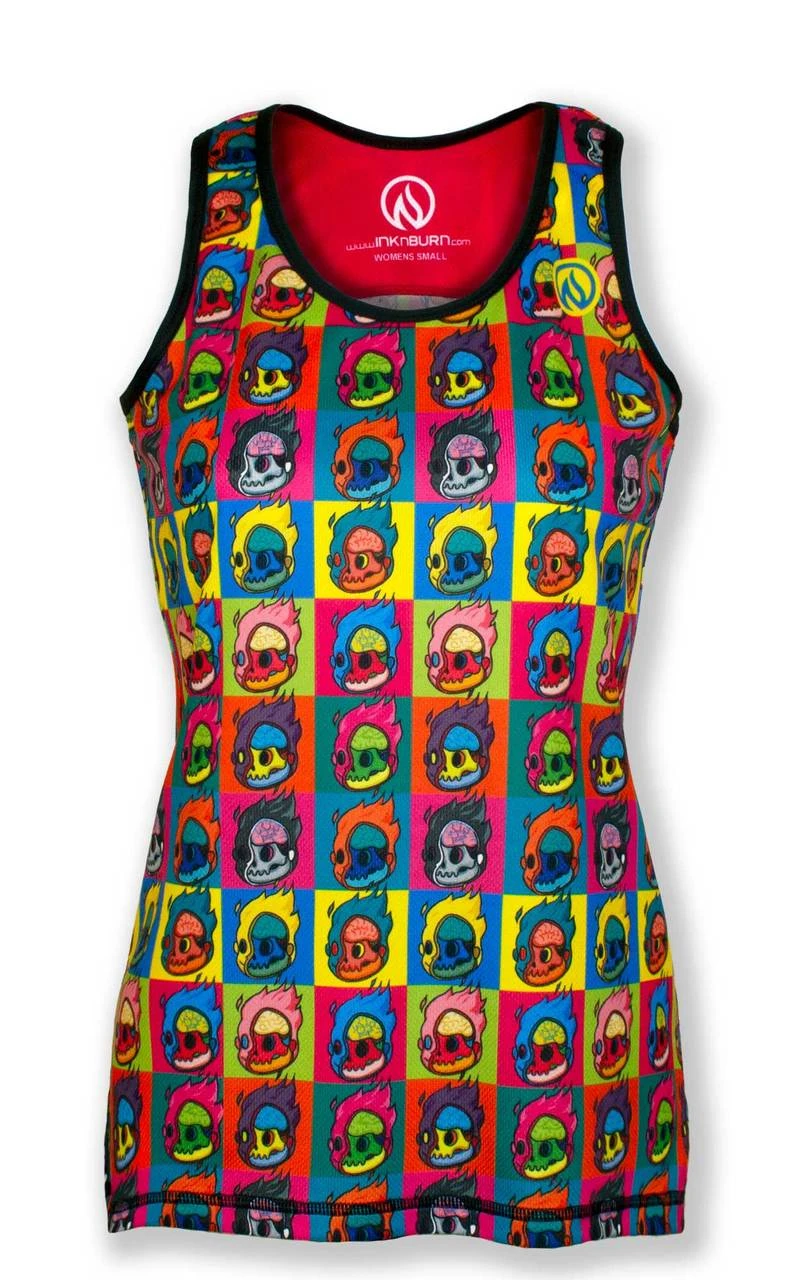 INKnBURN Women's Toon Singlet (S, M) 3 INKnBURN Women's Toon Singlet (S, M)