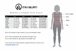 INKnBURN Women's Phoenix Singlet (XS, 2XL) -Cycling Gear Womens Singlet size chart 10484.1623087128 dc4703fd 1913 4bb9 909a 58a20f2c64e1