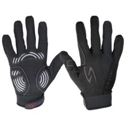 Serfas Men's ZLM Zen Full Finger Cycling Gloves -Cycling Gear ZLM BK