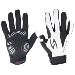 Serfas Men's ZLM Zen Full Finger Cycling Gloves -Cycling Gear ZLM WT