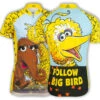 Big Bird & Snuffy Women's Cycling Jersey (S, L, XL) -Cycling Gear bigbird