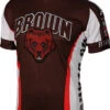Brown University Bears Men's Cycling Jersey 2XL -Cycling Gear brown jersey