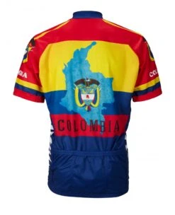 Colombia Men's Cycling Jersey (S, M, L, XL, 2XL, 3XL) 6 Colombia Men's Cycling Jersey (S, M, L, XL, 2XL, 3XL) -Cycling Gear colombia cycling jersey back 880x1084 1