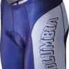 Columbia University Lions Cycling Shorts (S, XL, 2XL) -Cycling Gear columbia short