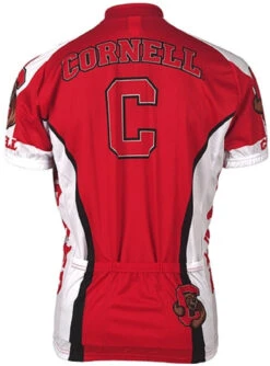 Cornell Big Red Men's Cycling Jersey (S, M, L, XL, 2XL) 6 Cornell Big Red Men's Cycling Jersey (S, M, L, XL, 2XL) -Cycling Gear cornell back