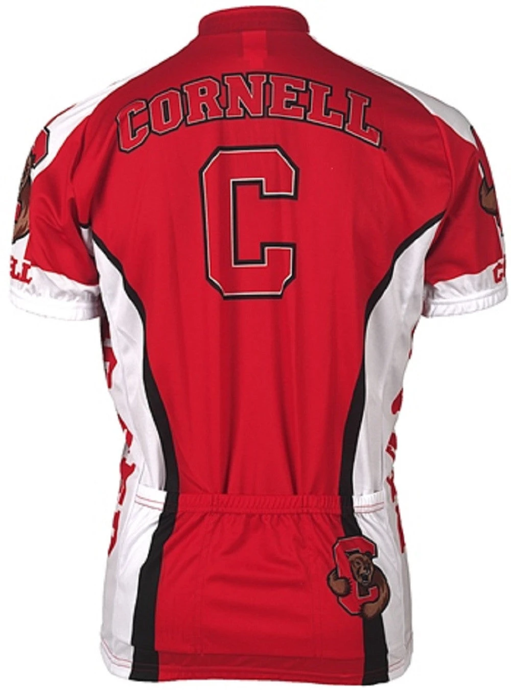 Cornell Big Red Men's Cycling Jersey (S, M, L, XL, 2XL) 4 Cornell Big Red Men's Cycling Jersey (S, M, L, XL, 2XL) - Image 2