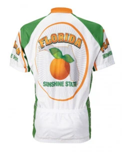 Florida Sunshine State Men's Cycling Jersey (S, M, L, XL, 2XL, 3XL) -Cycling Gear florida cycling jersey back 880x1084 1