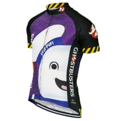 Ghostbusters Stay Puft Men's Cycling Jersey MEDIUM - 50% OFF! -Cycling Gear gbm m mid