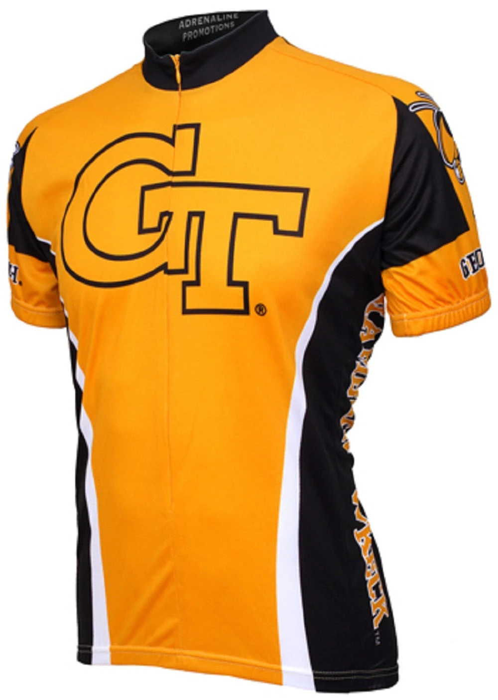 Georgia Tech Yellow Jackets Road Cycling Jersey (Small) 3 Georgia Tech Yellow Jackets Road Cycling Jersey (Small)