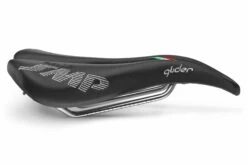 Selle SMP Glider Pro Saddle With Steel Rails -Cycling Gear glider black aisi side