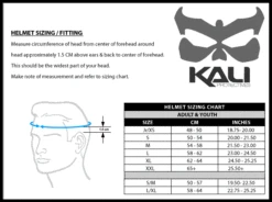 KALI PROTECTIVES Lunati 2.0 Bicycle Helmet - Black/Red -Cycling Gear kalihelmet