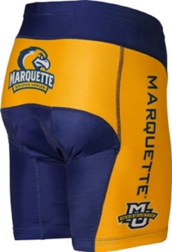 Marquette Golden Eagles Men's Cycling Shorts (S, M, XL, 2XL) -Cycling Gear marquette shorts back 08b60992 b4e2 47a6 8ef2 dbd9b30b2804