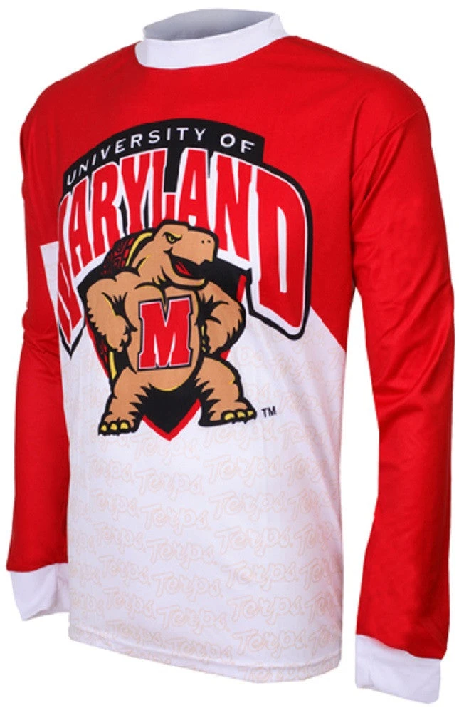 Maryland Terrapins Men's MTB Cycling Jersey (S, 2XL) 3 Maryland Terrapins Men's MTB Cycling Jersey (S, 2XL)