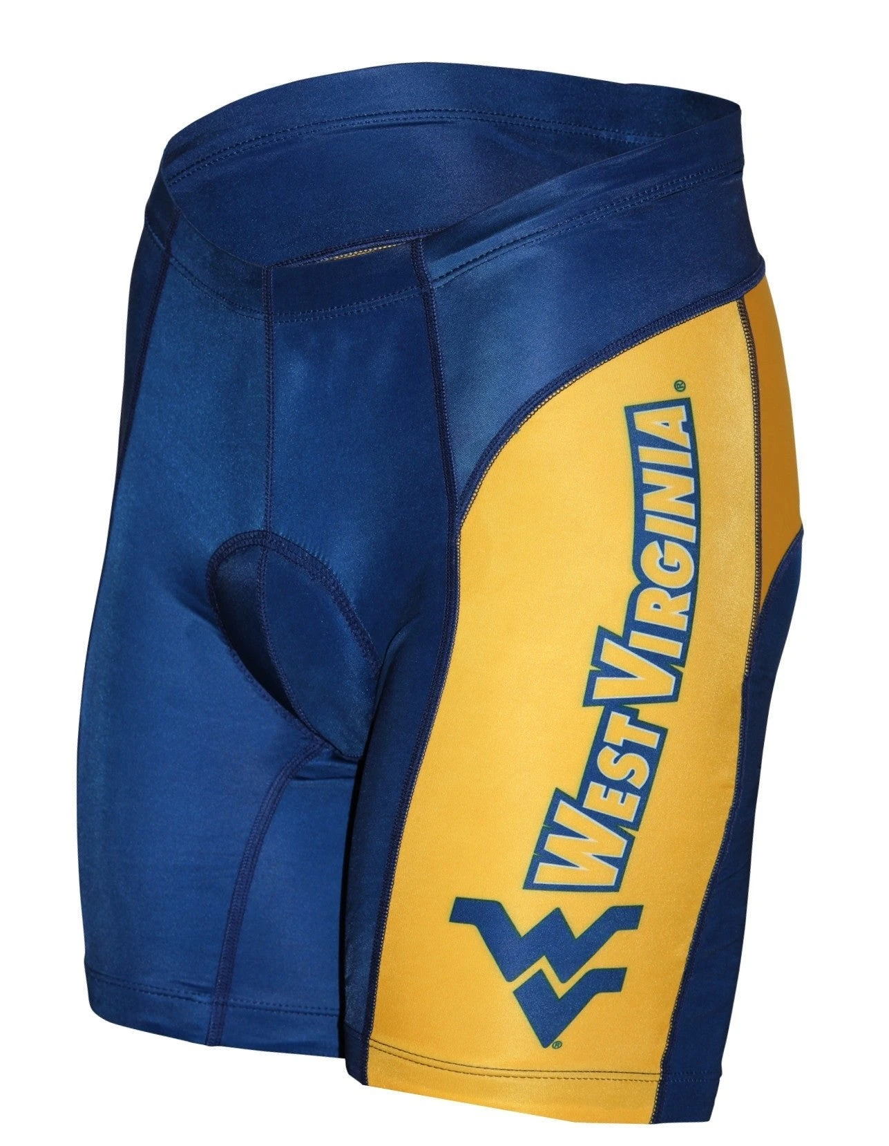 West Virginia Wolverines Men's Cycling Shorts (S, XL, 2XL) 3 West Virginia Wolverines Men's Cycling Shorts (S, XL, 2XL)
