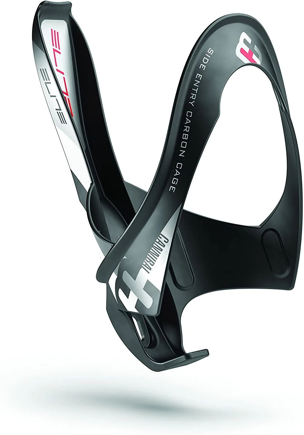 Elite 0123102 Cannibal Carbon Water Bottle Cage, Black 3 Elite 0123102 Cannibal Carbon Water Bottle Cage, Black