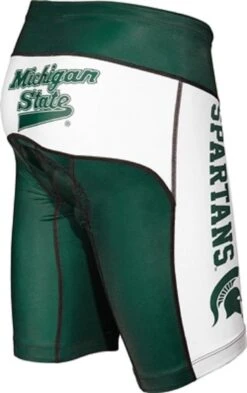 Michigan State Spartans Cycling Shorts (Small) -Cycling Gear medium 9cd3ba94 6aa0 4cbe bbcf d437f42903d6