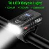 1000LM Bike Headlight T6 Bicycle Flashlight LED USB Rechargeable Torch Aluminum Alloy Cycling High Beam Low Accessories 2 1000LM Bike Headlight T6 Bicycle Flashlight LED USB Rechargeable Torch Aluminum Alloy Cycling High Beam Low Accessories -Cycling Gear medium caf25077 a4da 4a8d 84ce d997e35ca33a
