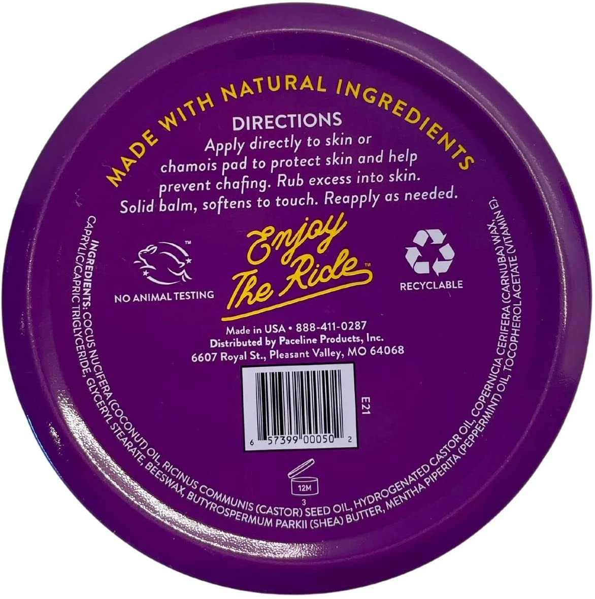 Chamois Butt'r Ultra Anti-Chafe Balm, 5 Oz Jar 4 Chamois Butt'r Ultra Anti-Chafe Balm, 5 Oz Jar - Image 2