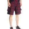 Outlaw Bullet Men's MTB Short Red Plaid (Medium) -Cycling Gear medium e766567d 6883 4b7f 9f87 a8c2337858e3