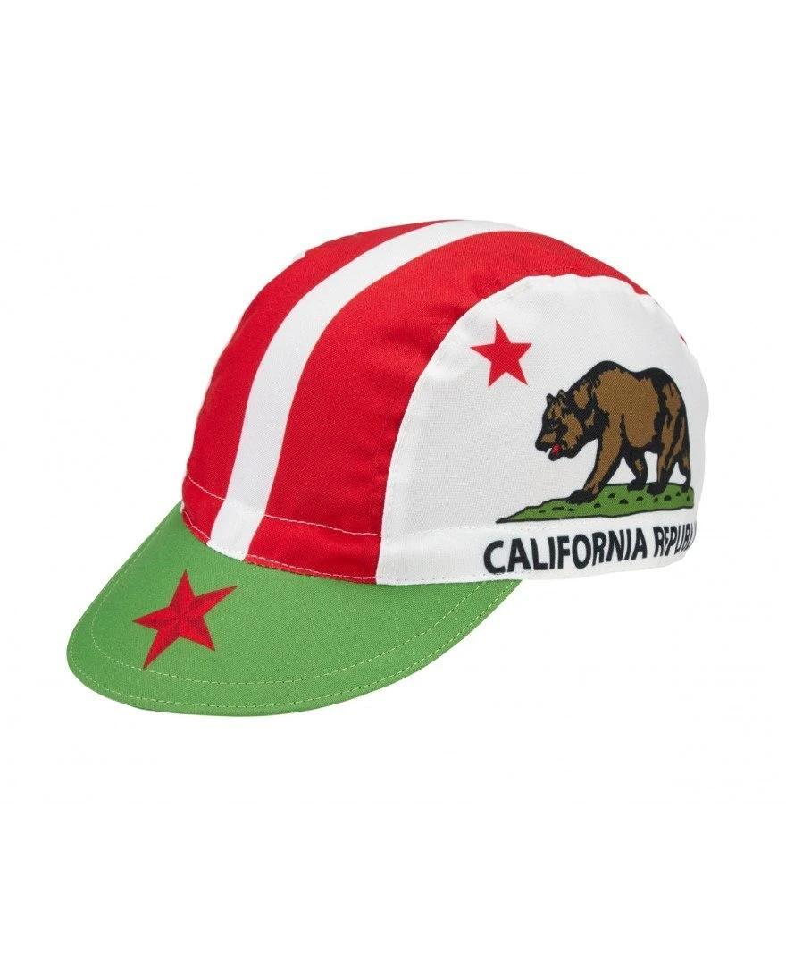 California Flag Cycling Cap 3 California Flag Cycling Cap