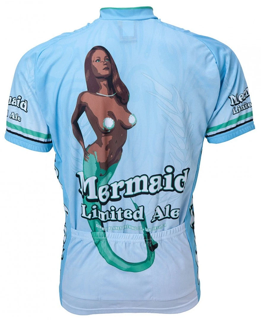 Mermaid Ale Men's Cycling Jersey (S, M, L, XL, 2XL, 3XL) 4 Mermaid Ale Men's Cycling Jersey (S, M, L, XL, 2XL, 3XL) - Image 2