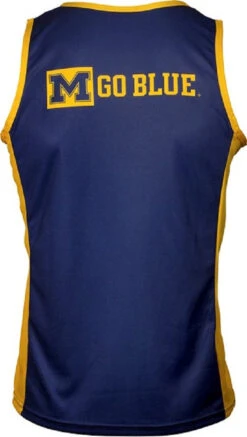 Michigan Wolverines RUN/TRI Singlet (XS, S, XL, 2XL, 3XL) 5 Michigan Wolverines RUN/TRI Singlet (XS, S, XL, 2XL, 3XL) -Cycling Gear michigan singlet back
