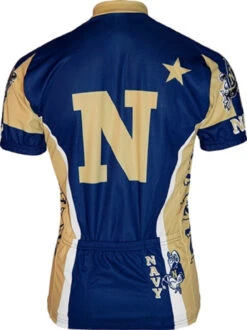 US Navy Midshipmen Men's Cycling Jersey (S, M, L, XL, 2XL, 3XL) -Cycling Gear navy new back