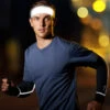 Illuminator Halo V - Reflective Adjustable Headband -Cycling Gear product halo v reflective