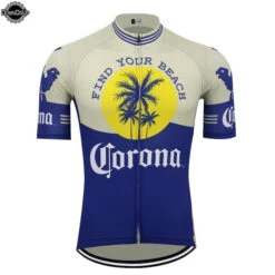 Corona Beer FIND YOUR BEACH Men's Cycling Jersey -Cycling Gear product image 1361377289