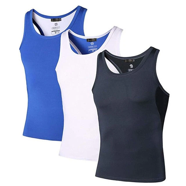 Jeansian 3 Pack Compression Sport Tank Tops 20 Jeansian 3 Pack Compression Sport Tank Tops - Image 18