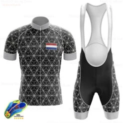 Netherlands Men's Cycling Jersey Bib Short Kit 39 Netherlands Men's Cycling Jersey Bib Short Kit -Cycling Gear product image 1451199565