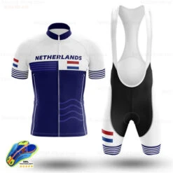 Netherlands Men's Cycling Jersey Bib Short Kit 32 Netherlands Men's Cycling Jersey Bib Short Kit -Cycling Gear product image 1451199567