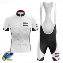 Netherlands Men's Cycling Jersey Bib Short Kit 28 Netherlands Men's Cycling Jersey Bib Short Kit -Cycling Gear product image 1451199571